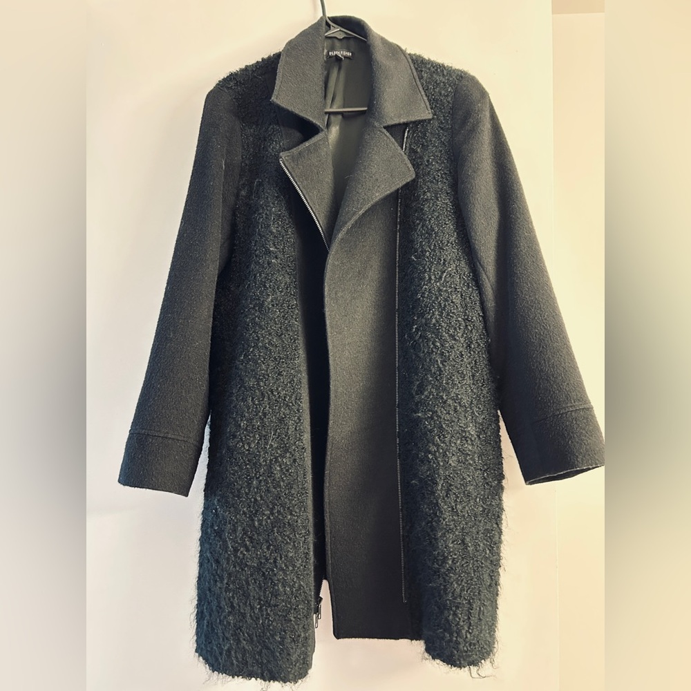 Eileen Fisher Alpaca Black Jacket